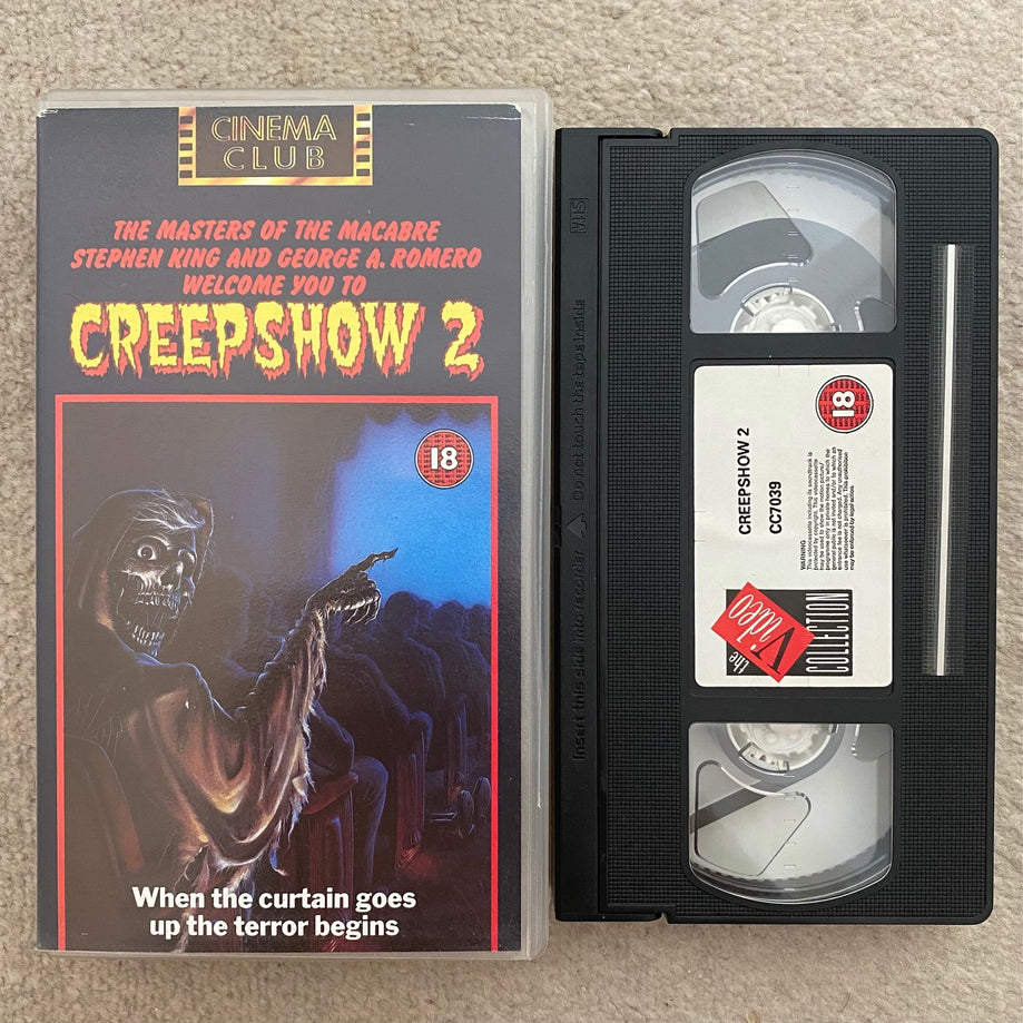 Creepshow 2 VHS Video (1987) CC7039