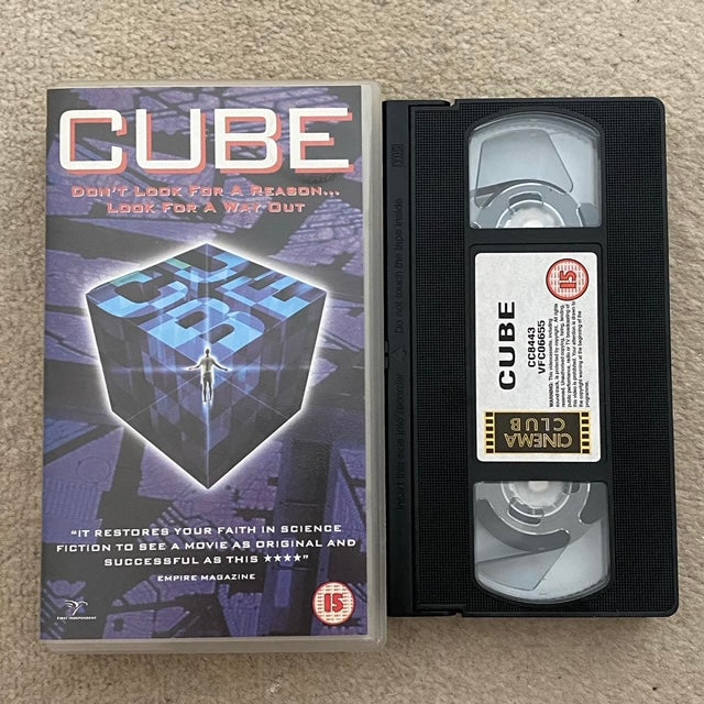 Cube VHS Video (1998) CC8443