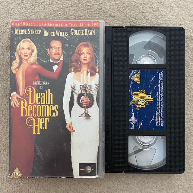 Death Becomes Her VHS Video (1992) VHR1612