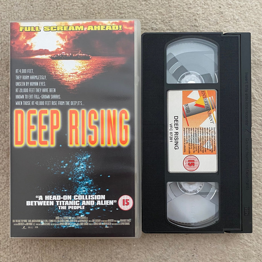 Deep Rising VHS Video (1998) EVS1273