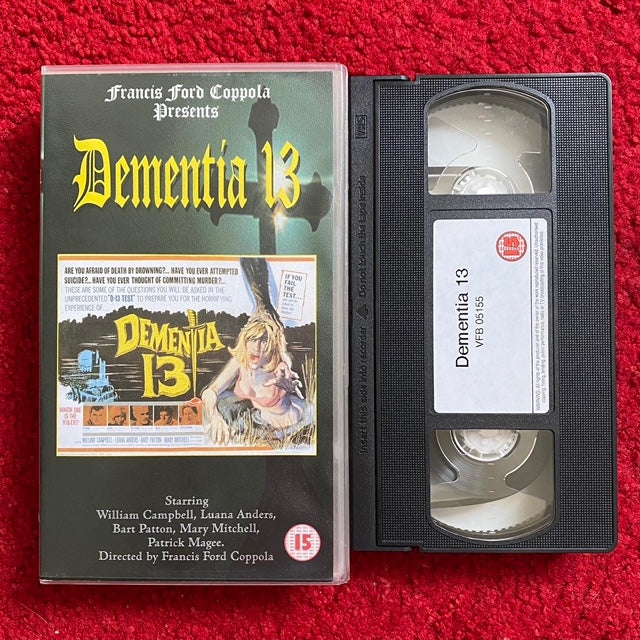 Dementia 13 VHS Video (1963) REEL2209