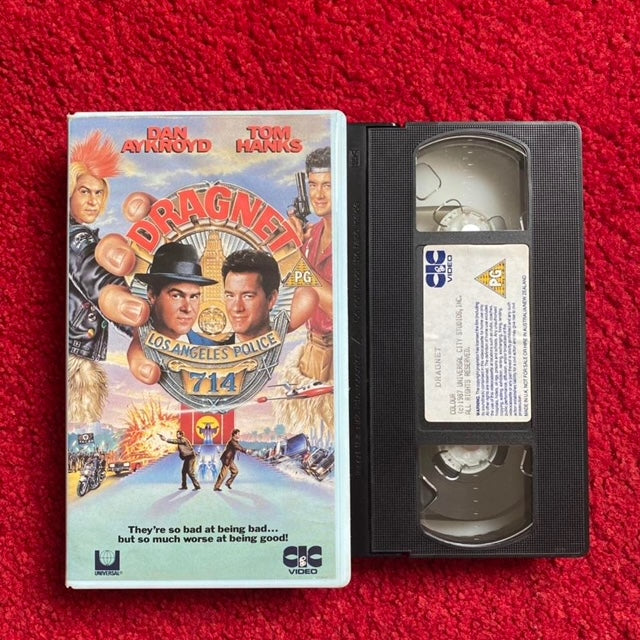 Dragnet VHS Video (1987) VHR1312