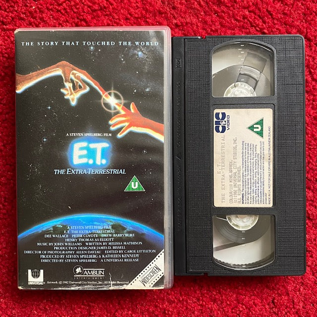 E.T. The Extra Terrestrial VHS Video (1982) VHR1578