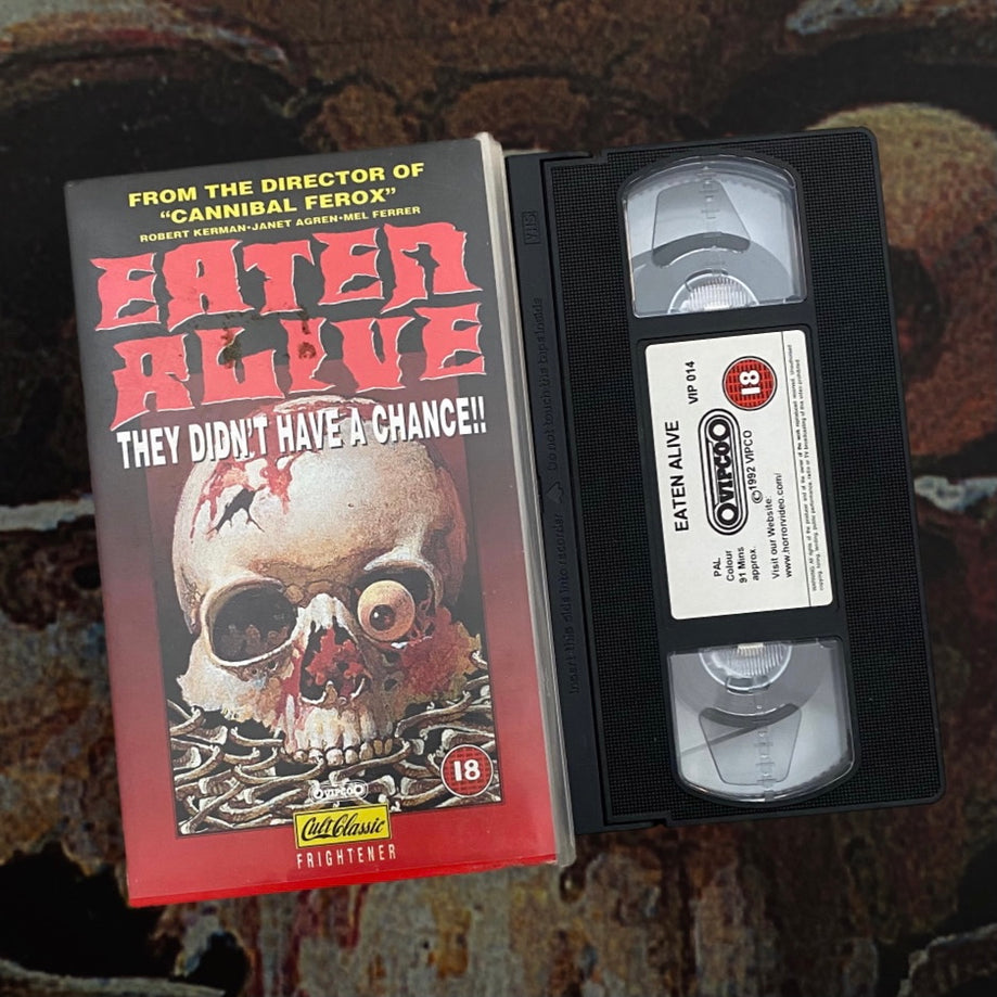 Eaten Alive VHS Video (1976) VIP014
