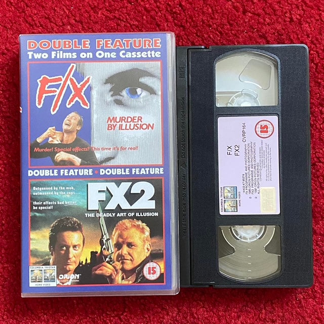 F/X & FX2: The Art Of Illusion VHS Video (1985) CVRP164