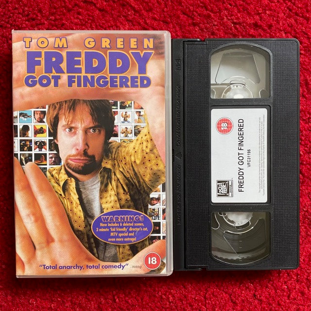 Freddy Got Fingered VHS Video (2001) 22082S Horror Stock