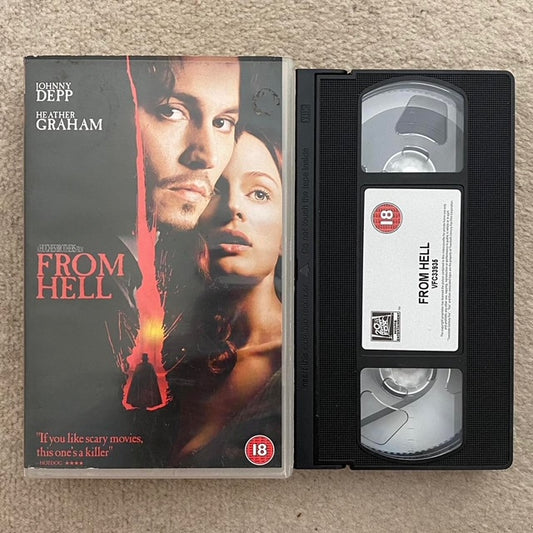 From Hell VHS Video (2001) 22231S