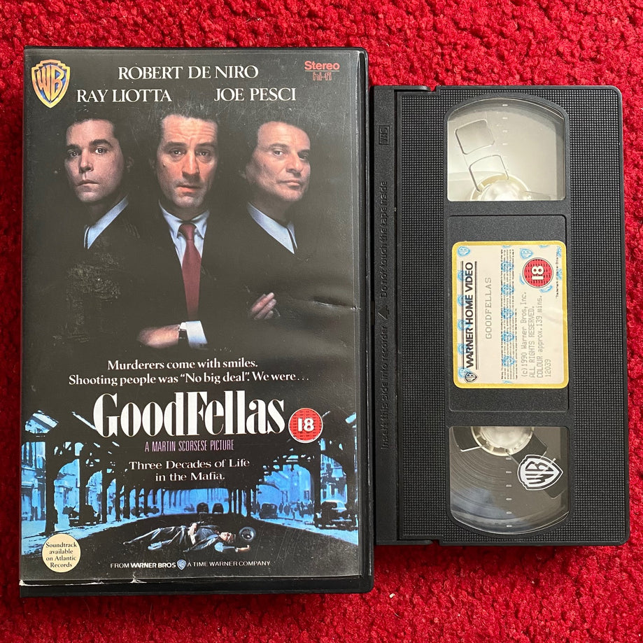 Goodfellas Ex Rental VHS Video (1990) PEV12039