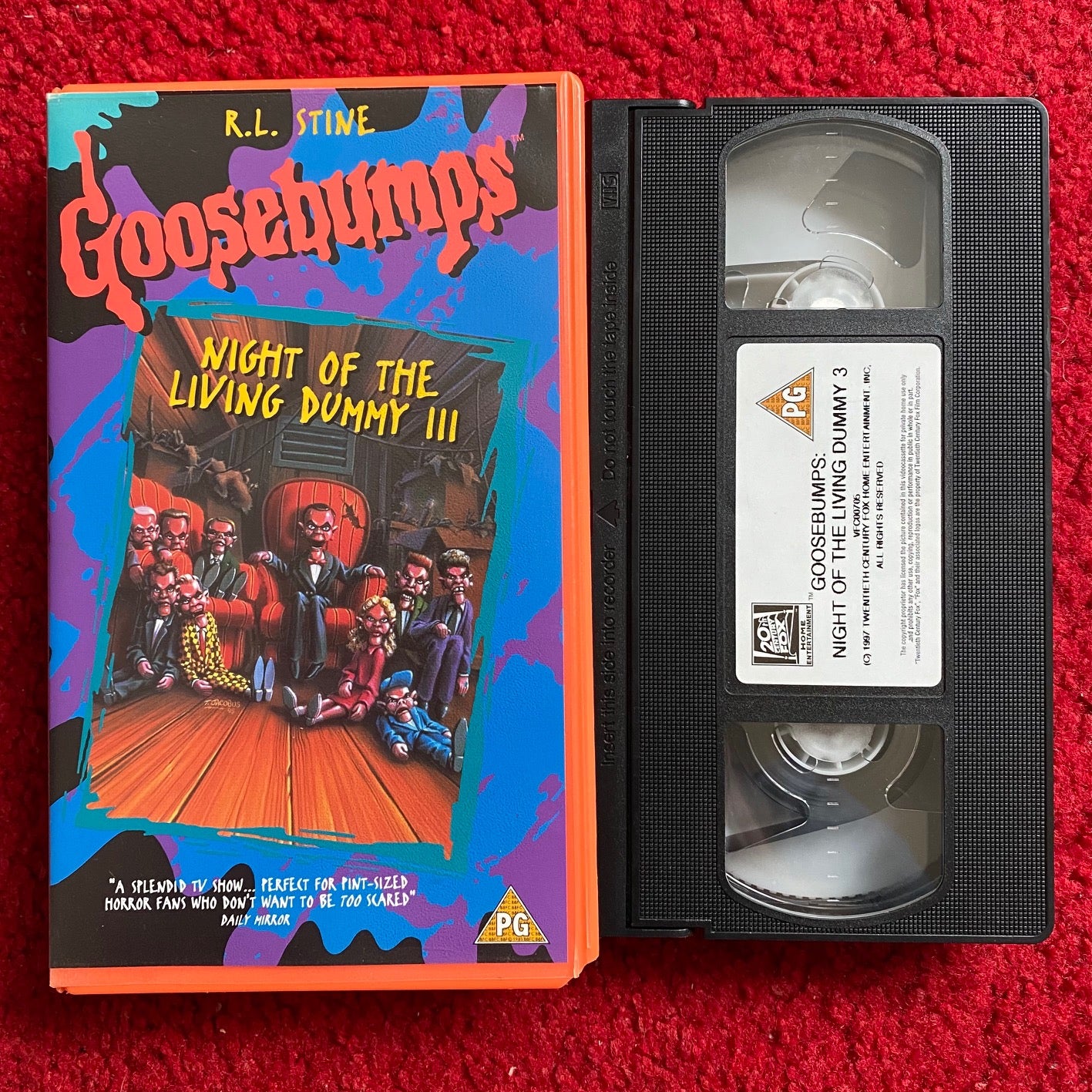 Goosebumps: Night Of The Living Dummy III VHS Video (1996) 4399S