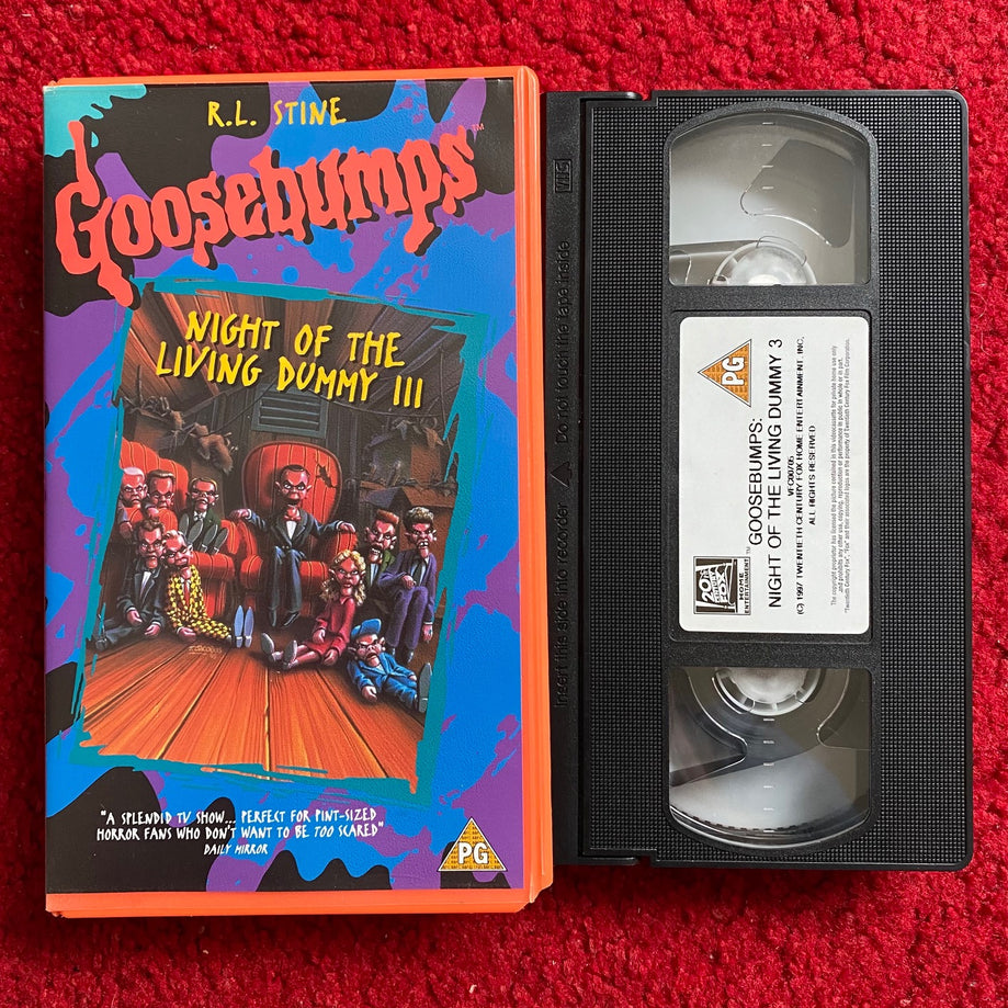 Goosebumps: Night Of The Living Dummy III VHS Video (1996) 4399S