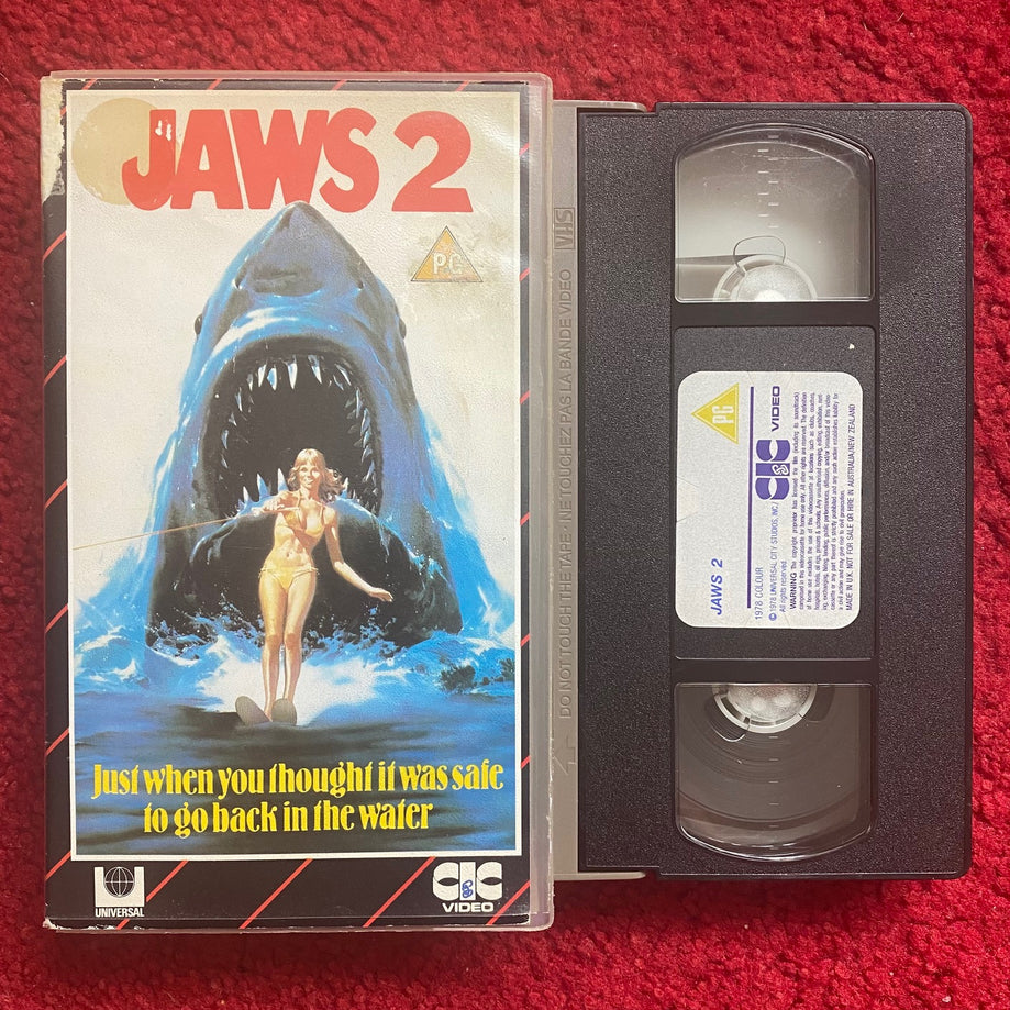 Jaws 2 VHS Video (1978) VHR1002