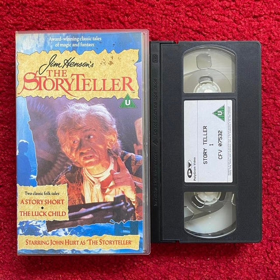Jim Henson's The Storyteller: A Short Story & The Luck Child VHS Video (1987) CFV07532