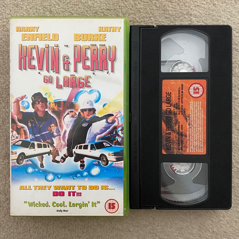 Kevin & Perry Go Large VHS Video (2000) S092922