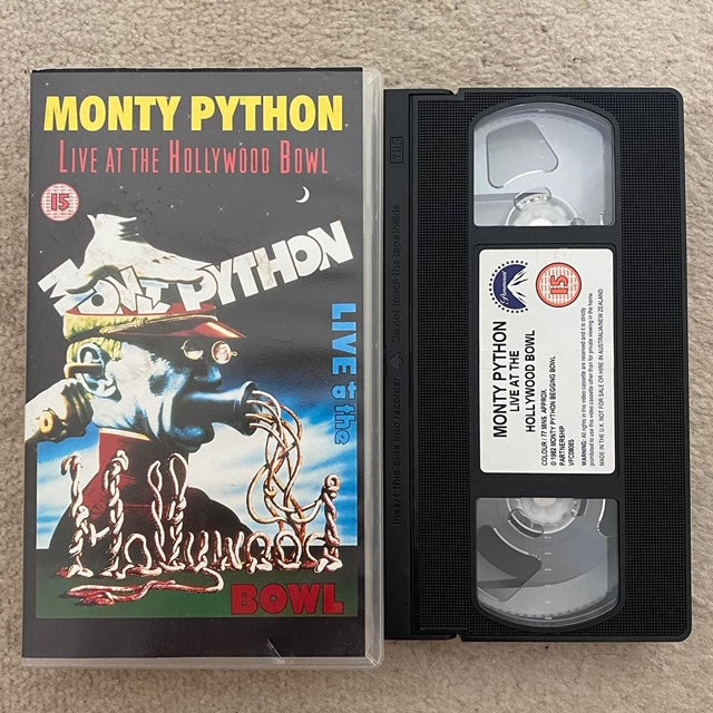 Monty Python Live At The Hollywood Bowl VHS Video (1982) VHR4876