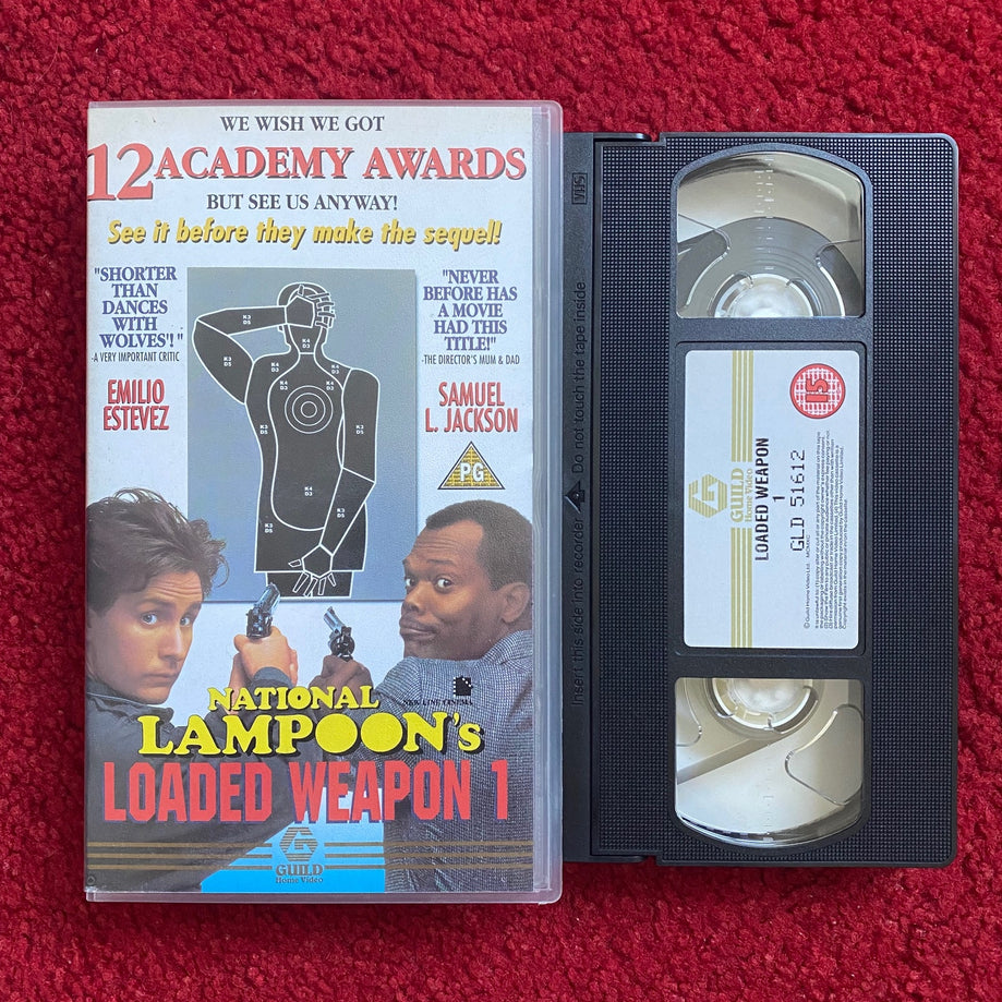 National Lampoon's Loaded Weapon 1 VHS Video (1993) GLD51612