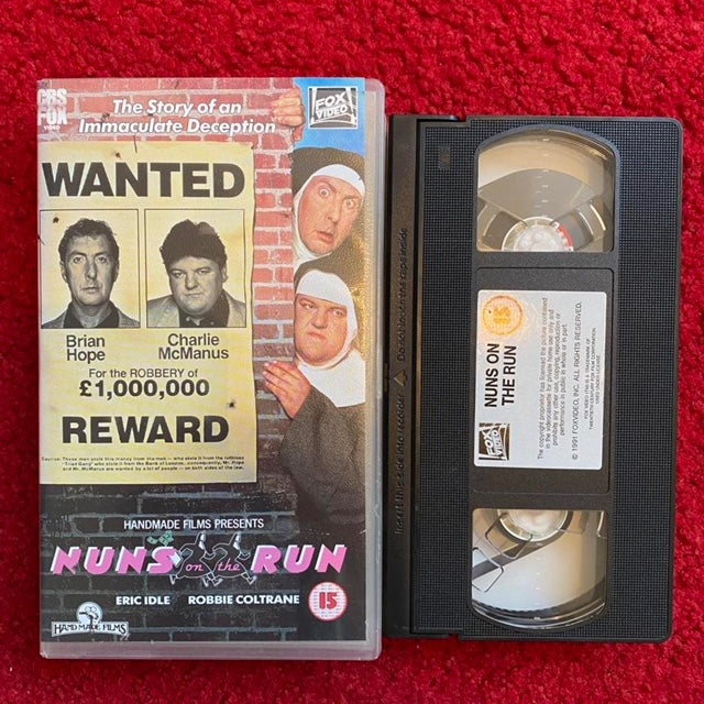 Nuns On The Run VHS Video (1990) 1830