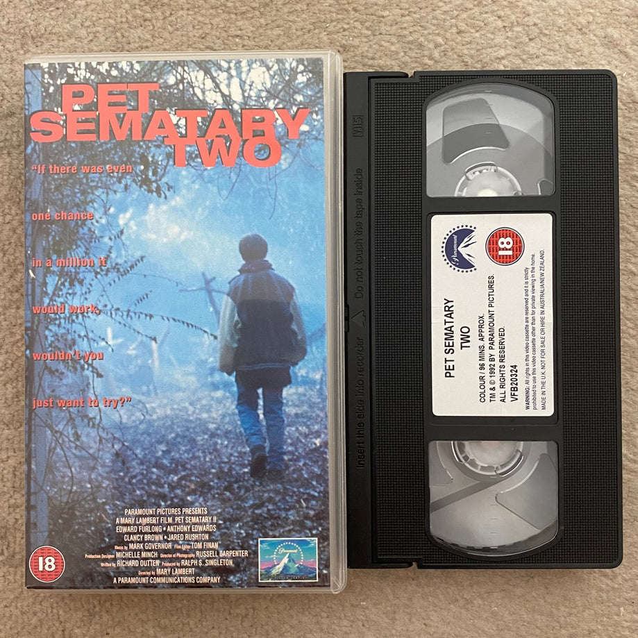 Pet Sematary Two VHS Video (1992) BRP4345