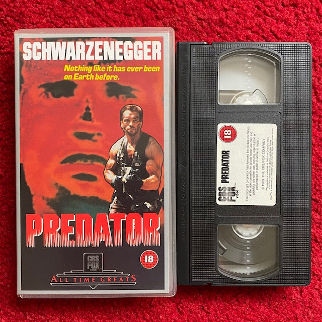 Predator VHS Video (1987) 1515