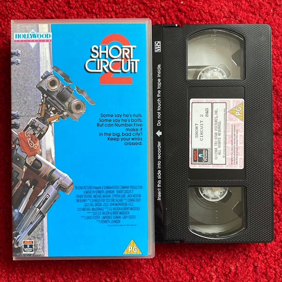 Short Circuit 2 VHS Video (1988) CVR21623