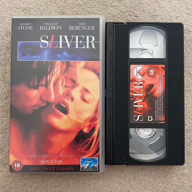 Sliver VHS Video (1993) VHR2782