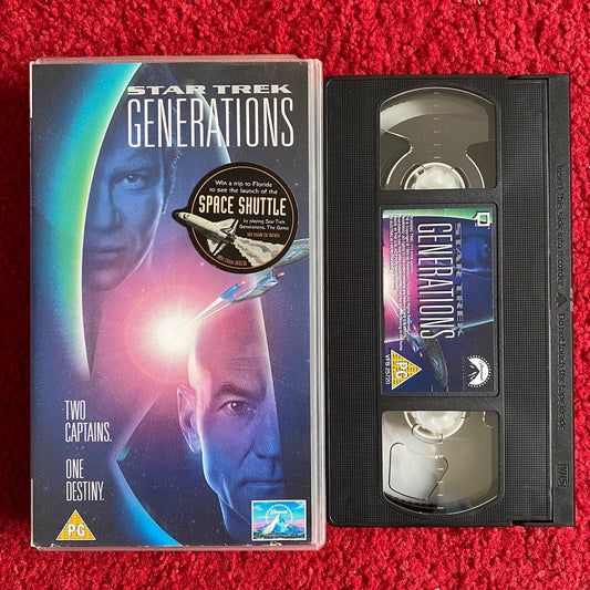 Star Trek: Generations VHS Video (1994) VHR2996