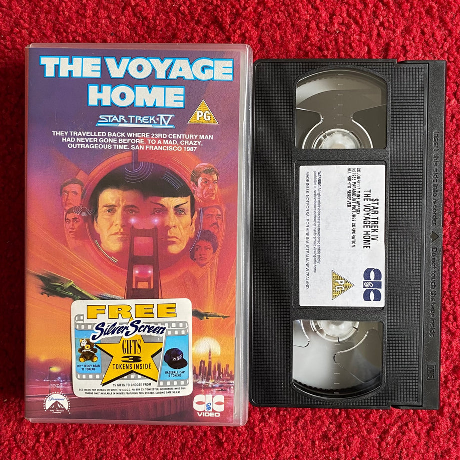 Star Trek IV: The Voyage Home VHS Video (1986) VHR2224