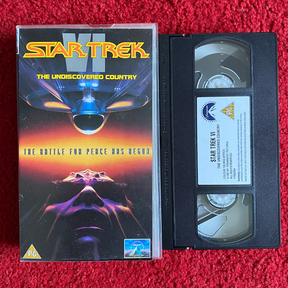Star Trek VI: The Undiscovered Country VHS Video (1991) VHR2760