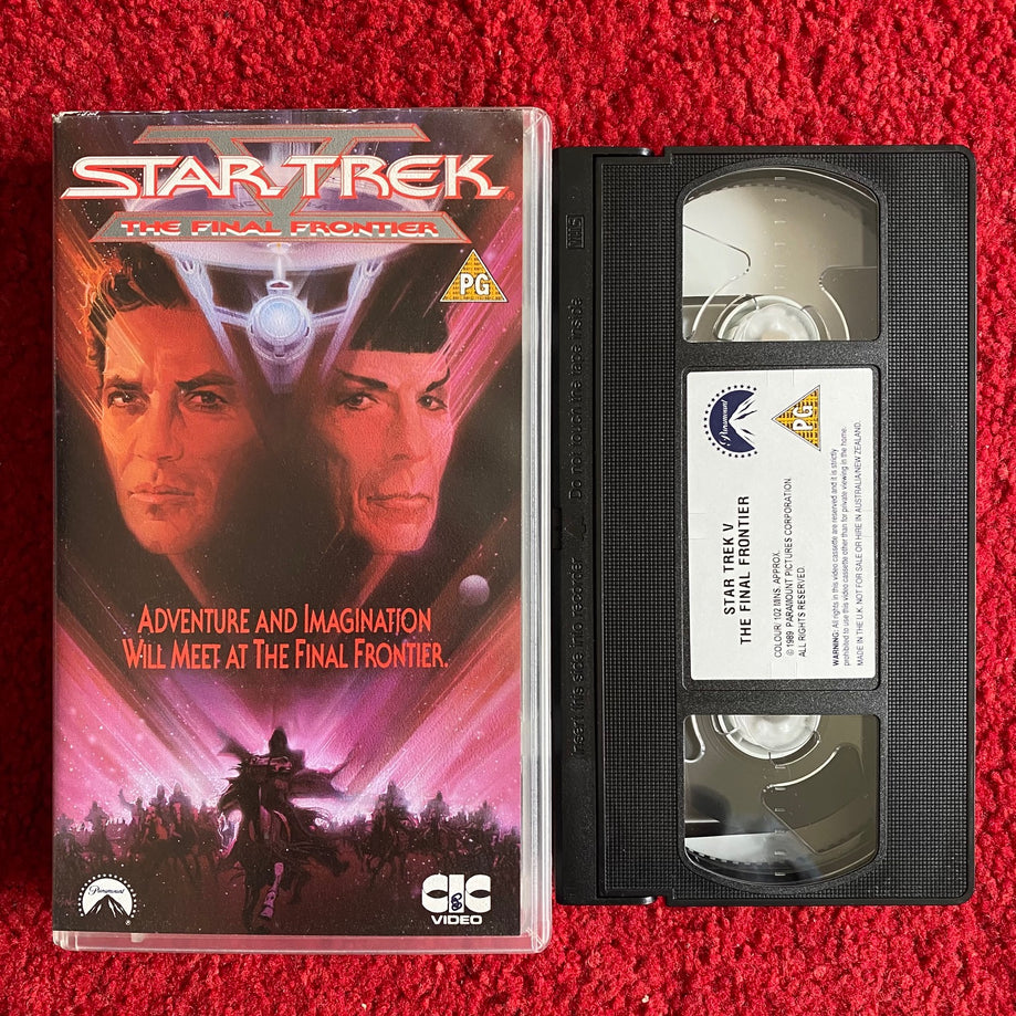 Star Trek V: The Final Frontier VHS Video (1989) VHR2374