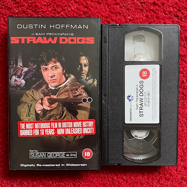 Straw Dogs VHS Video (1971) FHEV1381