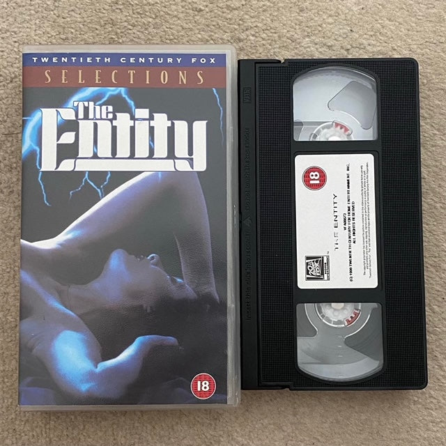 The Entity VHS Video (1982) 1234BD