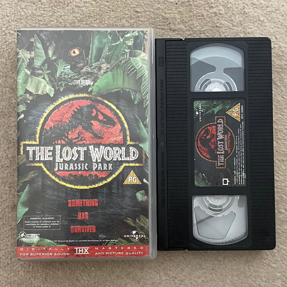 The Lost World: Jurassic Park VHS Video (1997) VHR6083