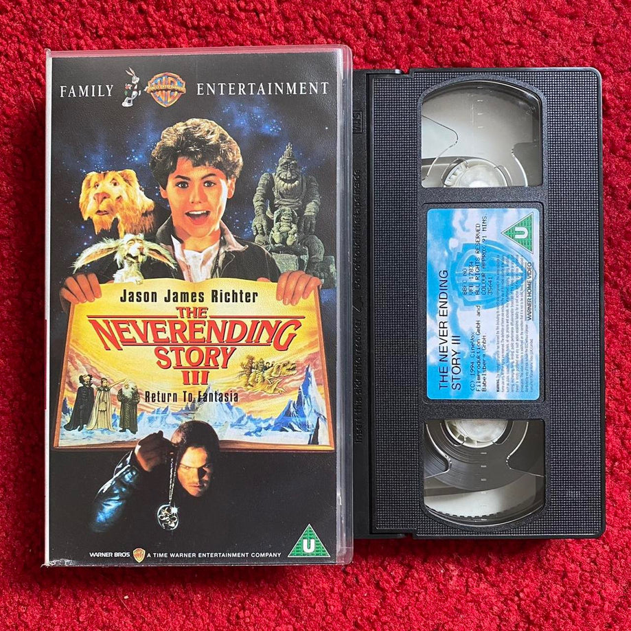 The Neverending Story III VHS Video (1994) S035641
