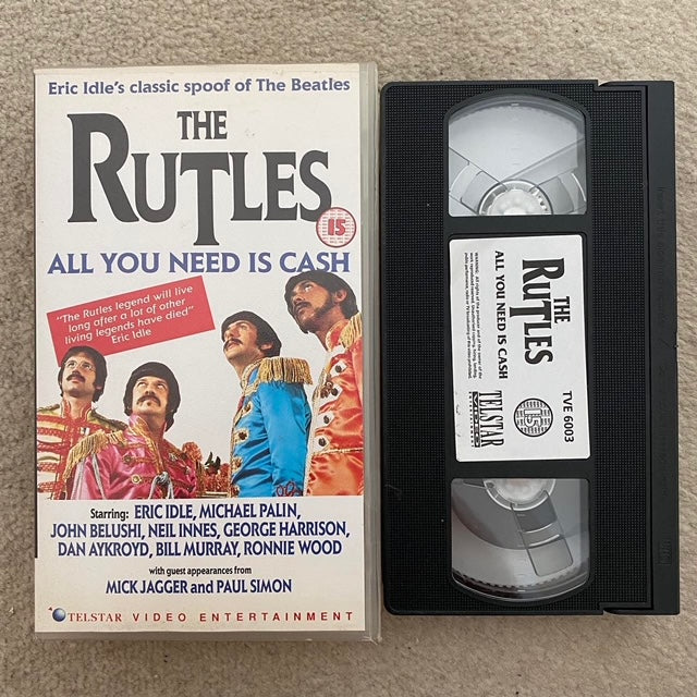 The Rutles: All You Need Is Cash VHS Video (1978) TVE6003