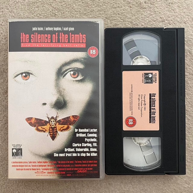 The Silence Of The Lambs VHS Video (1991) CVR22819