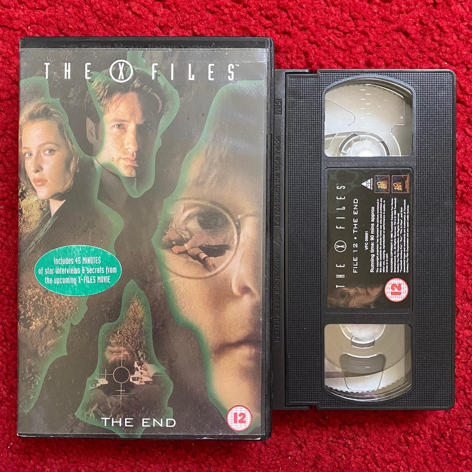 The X Files: File 12, The End Ex Rental VHS Video (1998) 504