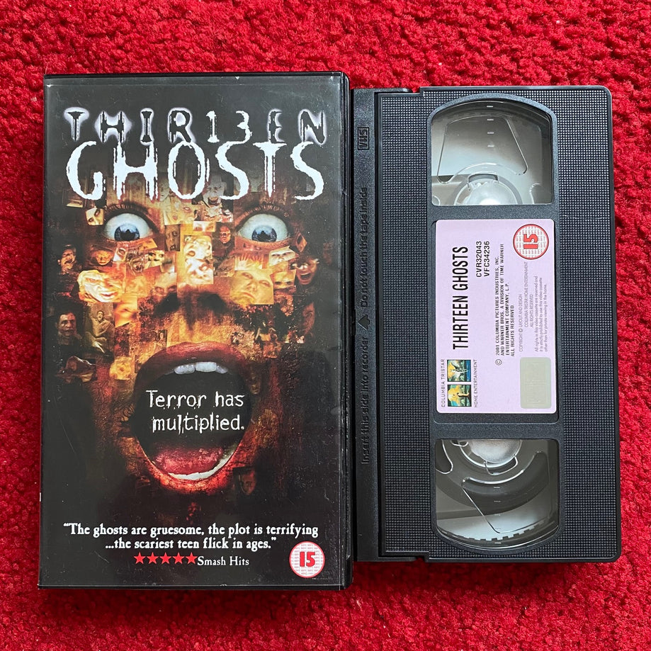 Thirteen Ghosts VHS Video (2001) CVR32043