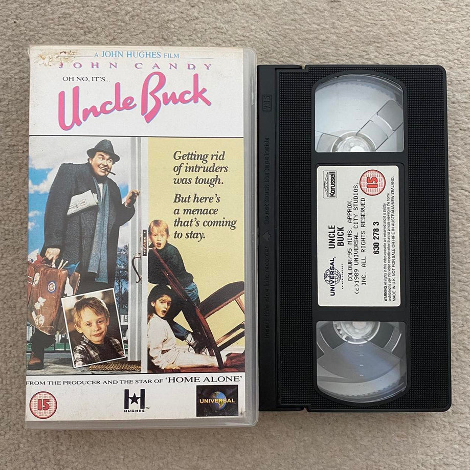 Uncle Buck VHS Video (1989) 6302783