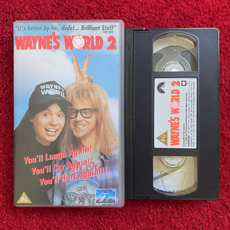 Wayne's World 2 VHS Video (1993) VHR2897