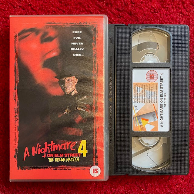 A Nightmare On Elm Street 4: The Dream Master VHS Video (1988) EVS1431