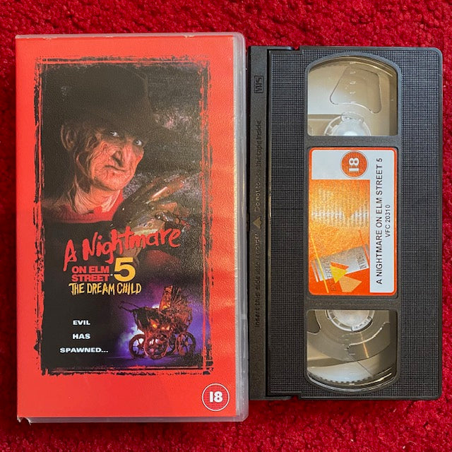 A Nightmare On Elm Street 5: The Dream Child VHS Video (1989) EVS1432