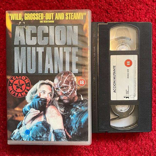 Accion Mutante Ex Rental VHS Video (1992) IMAG502