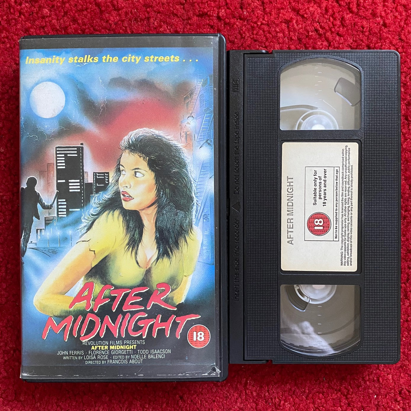 After Midnight VHS Video (1978) REVAM