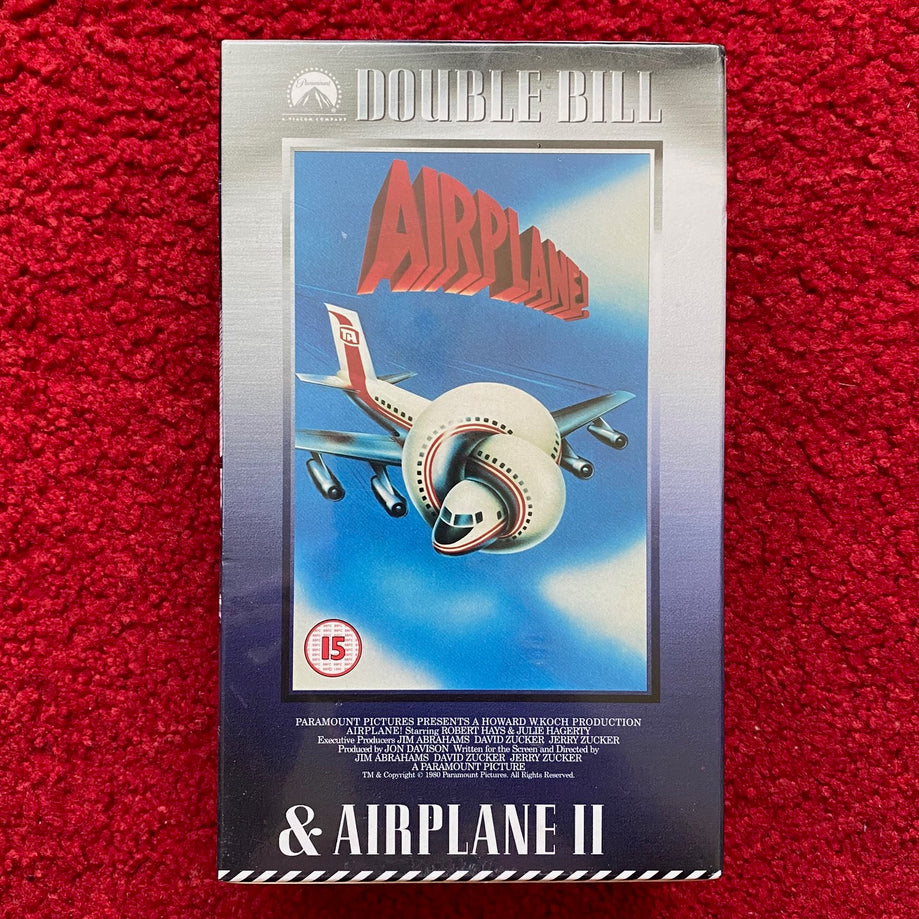 Airplane / Airplane 2 Double Feature (Brand New and Sealed Boxset) VHS Video (1980) VHR5194-N