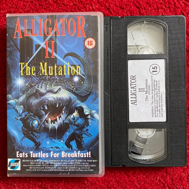 Alligator II: The Mutation VHS Video (1991) STV2081