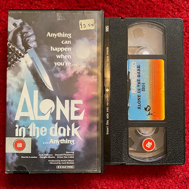 Alone In The Dark VHS Video (1982) 2034