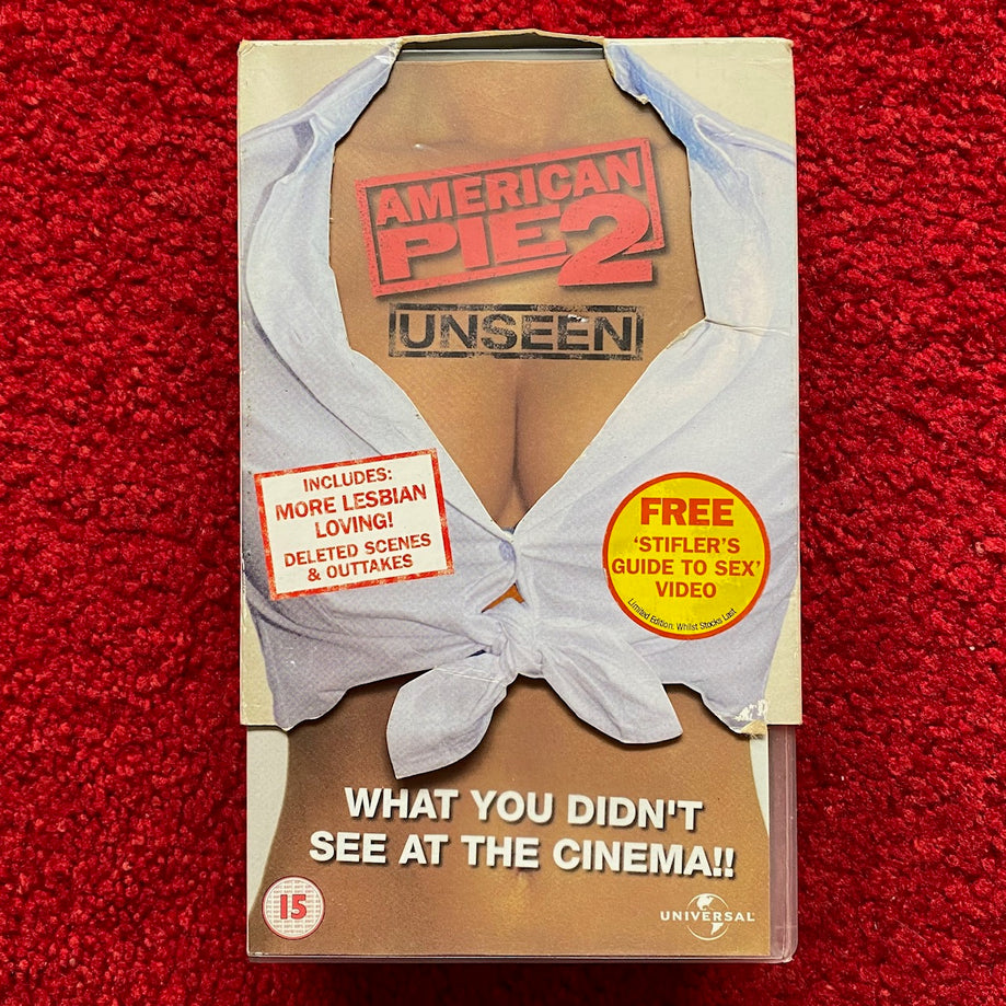 American Pie 2 Unseen / Stifler's Guide To Sex Double Video VHS Video (2001) 9058253