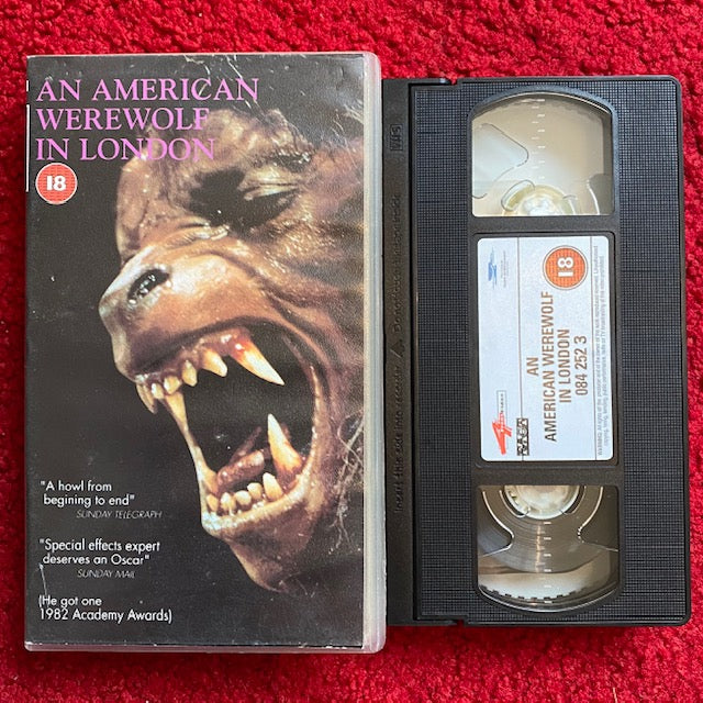 An American Werewolf In London VHS Video (1981) 0842523