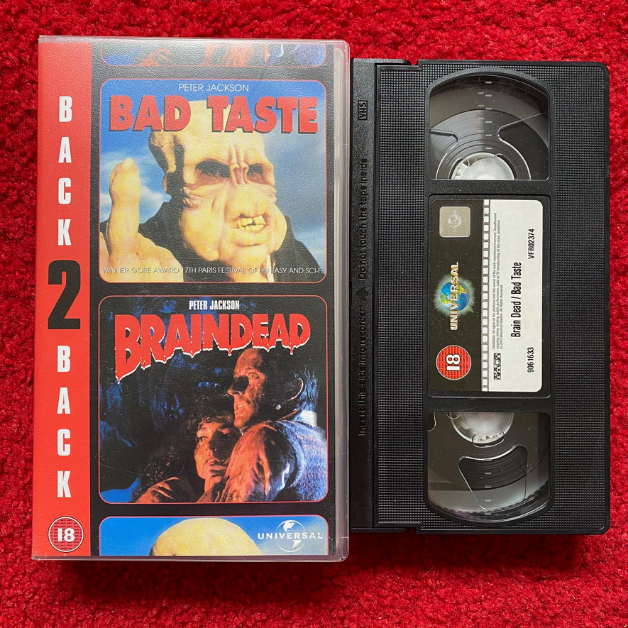 Bad Taste / Braindead Double Feature VHS Video (1987) 9061633