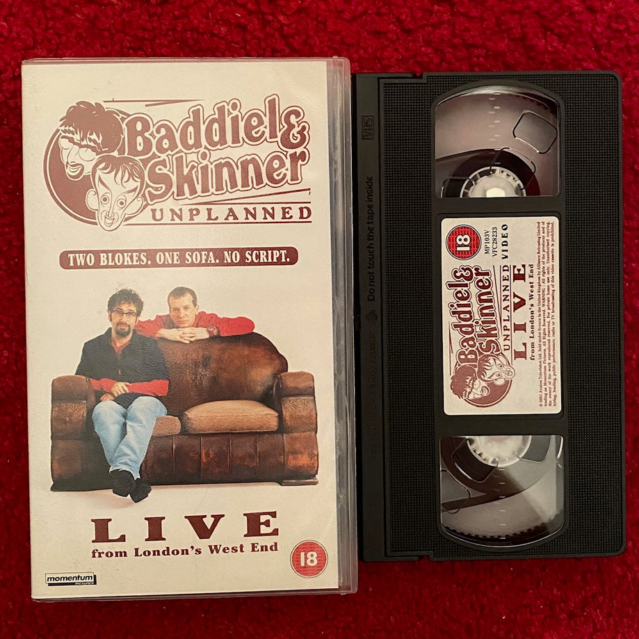 Baddiel And Skinner Unplanned: Live From London's West End VHS Video (2001) MP103V