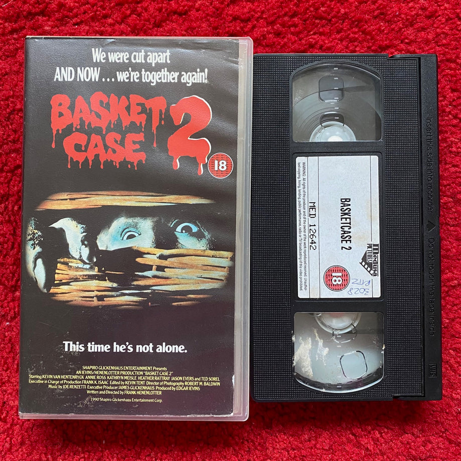 Basket Case 2 VHS Video (1990) MED12642